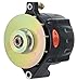 Powermaster 8-57141-347 Black Alternator (Upgrade 150A Smooth Look 1V Pulley, Baffle & Cone 1 Wire)