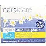 Natracare Organic Super Cotton Tampons - Pack Of 10 Tampons