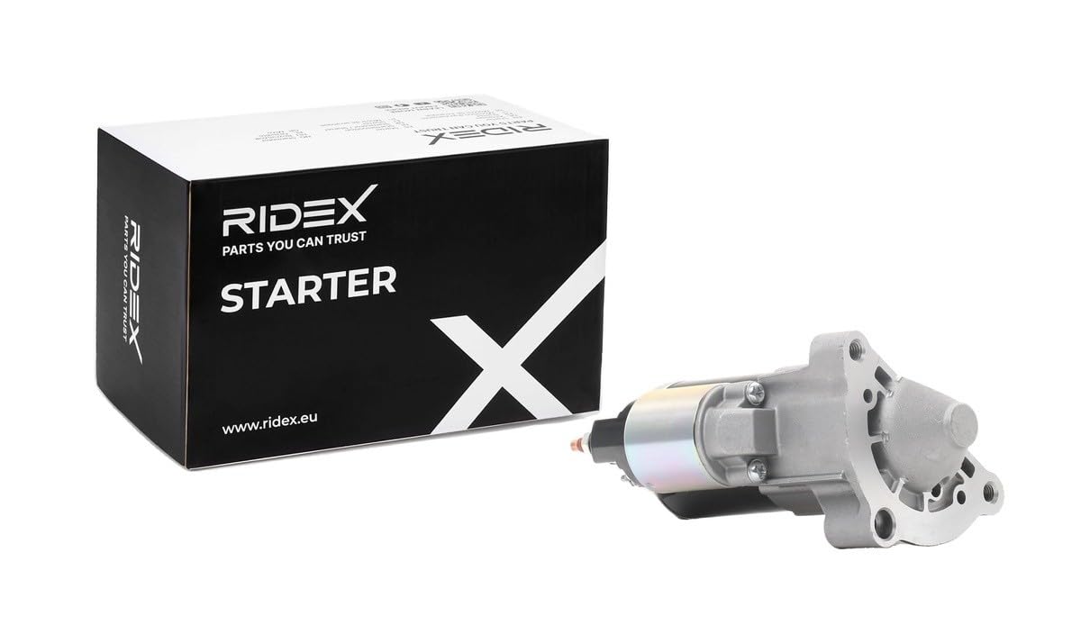 RIDEX 2S0429 Démarreur pour voiture 12V, 1,7KW, Compatible avec PEUGEOT 206 3/5 portes 2A/C 1320921080 1332419080 5802M7