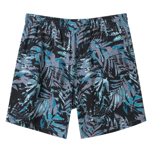 Image of SURF CUZ Mens Swim Trunks with Compression Liner Swim Shorts 7 inch Swimming Trunks Stretch 7 Inch Swim Suits Quick Dry