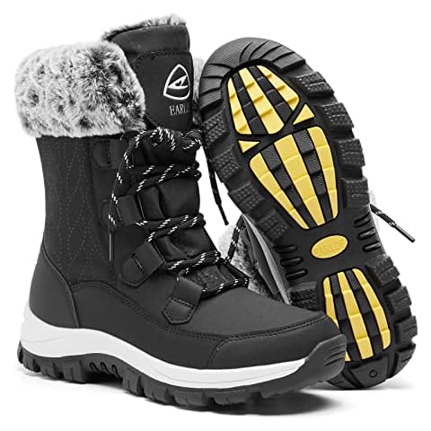 EARLDE Women's Waterproof Snow Boot Cover