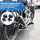 CAREDGO 2 Stück Bobbins Motorrad Prismabuchsen M8 Racingadapter Schwingenadapter Aluminium Ständeraufnahme Bobbins Schwingenschutz Montageständer Schwarz M8 Bobbins Aufnahme für Motorräder