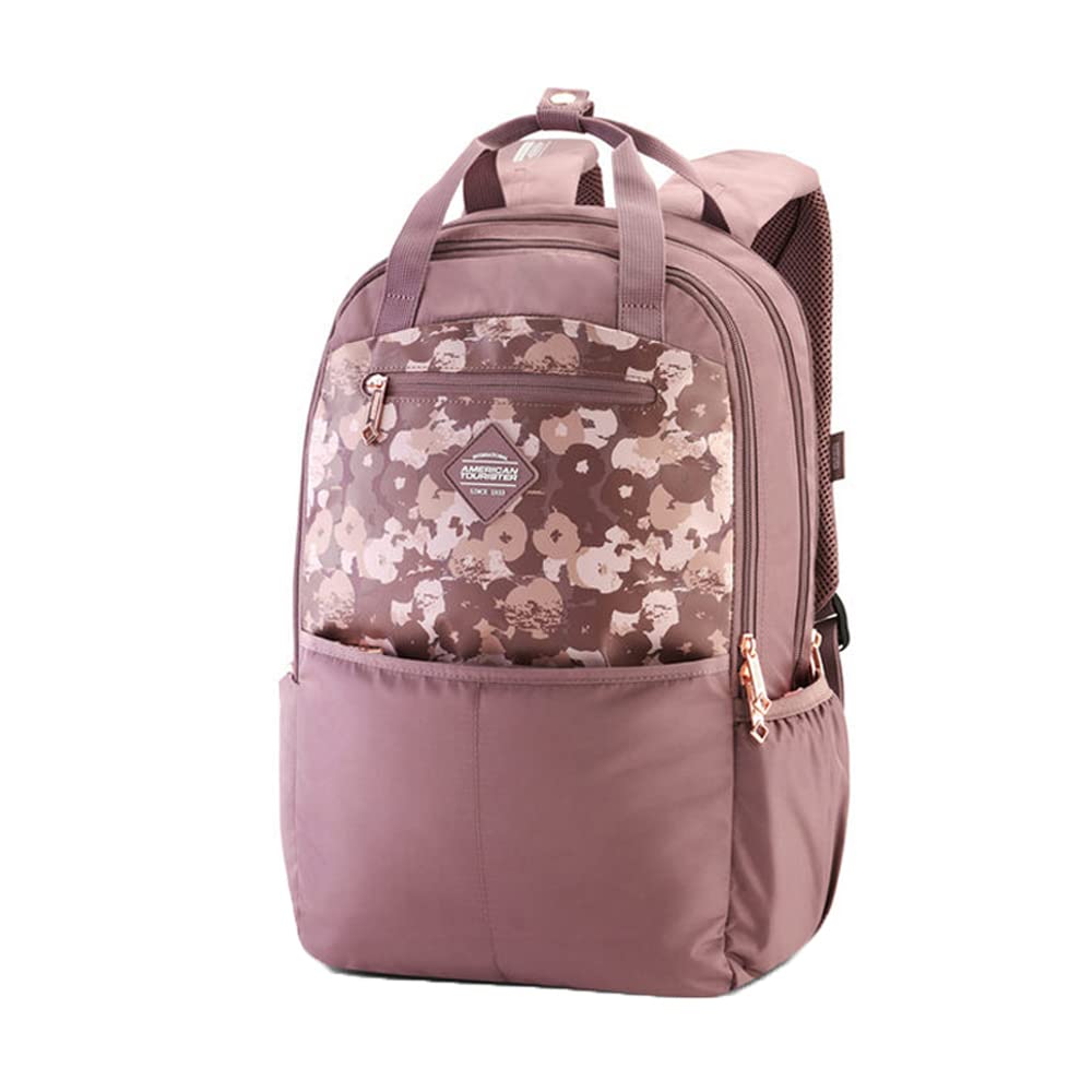 american tourister Pixie Micro Twill Unisex Laptop Backpack (Pink,Frsz)-picture-16