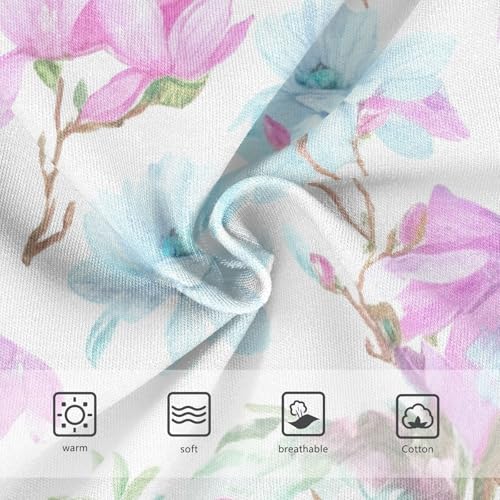 Animal Girls Underwear Toddler 2t Cotton Little Girl Panties Blue Pink Magnolia Flowers Underpants Briefs3