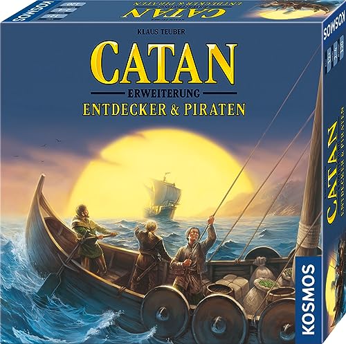 KOSMOS 682750 Catan - Entdecker & Piraten, Erweiterung zu Catan - Das...