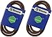 2 Pack Stens 265-030 OEM Replacement Belt Murray 037X89MA