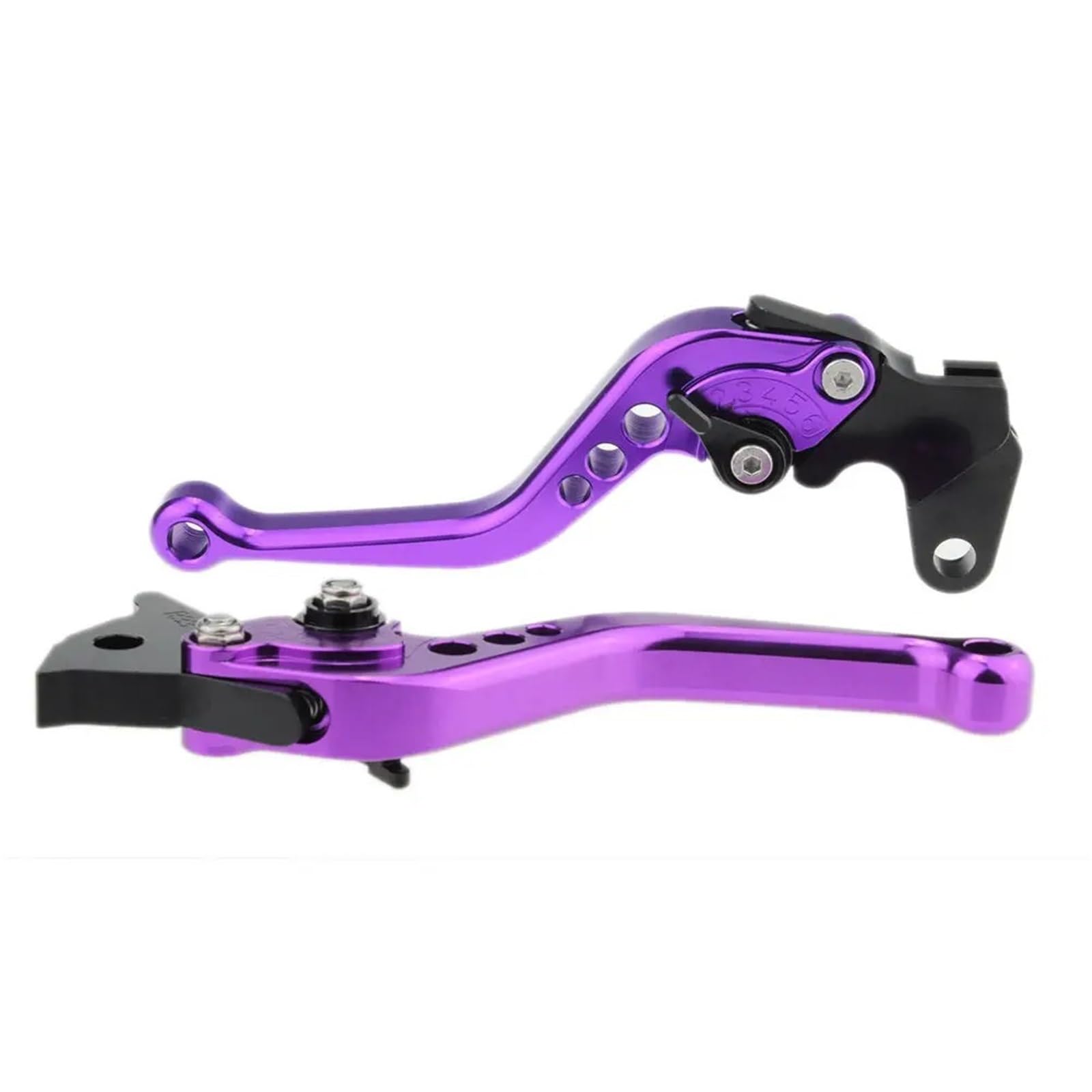 PBSUEM Motorcycle Lever Blades for Kawasaki for KLE500 KLE 500 1991-2007 Motorcycle Adjustable Brake Clutch Levers 3D CNC Aluminum Brake Clutch Levers(J)