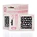 Naler 12 feuilles autocollant Nail Art Noël Flocons de neige Ange Cupid Stickers graphiques autocollants pour Nail Toe Art Design Décoration