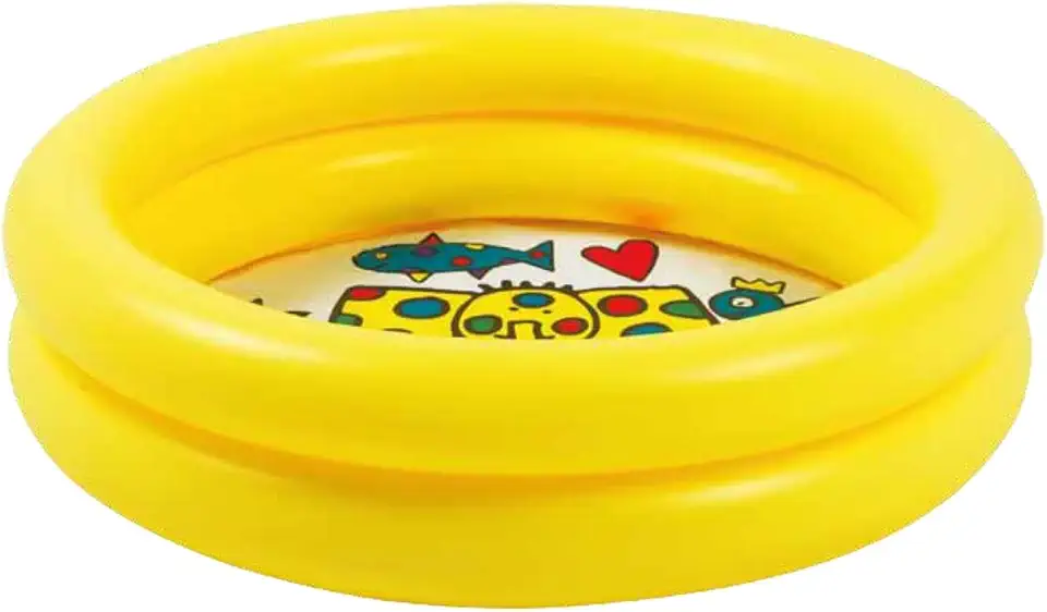 Piscina Infantil Inflável 46 L Redonda Piscina De Bolinhas Para Bebê Criança