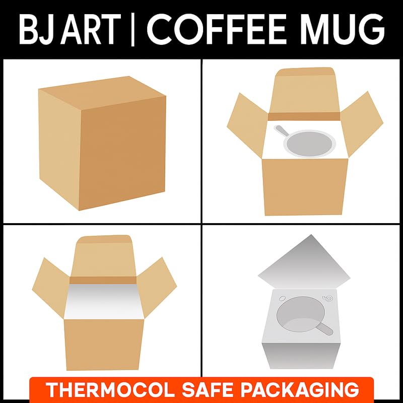Image of BJ ART 'You Got This' Motivational Mug | Calm Tone Ceramic Coffee Mug for Men & Women | Uplifting Quote Cup for Office & Home |350ml Art 1