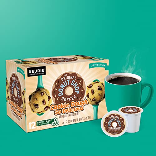 The Original Donut Shop Cookie Dough So Delicious, Keurig Single Serve K-Cup Pods, Flavored Coffee, 72 Count - image 8