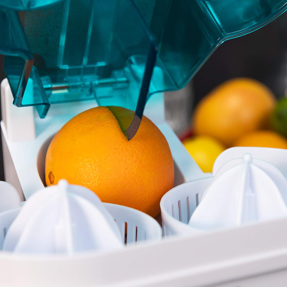 Spremiagrumi Cecotec EssentialVita Twice - 90 W, Doppia Testina, Taglia Agrumi, 500 Ml, Nero - Foto 9