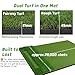 KQUIXOTIC Dual-Turf 5x4ft Golf Hitting Mat, Built-in Ball Tray, Alignment Aid, Golf Mat Practice Outdoor & Indoor, Driving Chipping Putting in Backyard Garage Basement, Gift for Men Dad Golfer