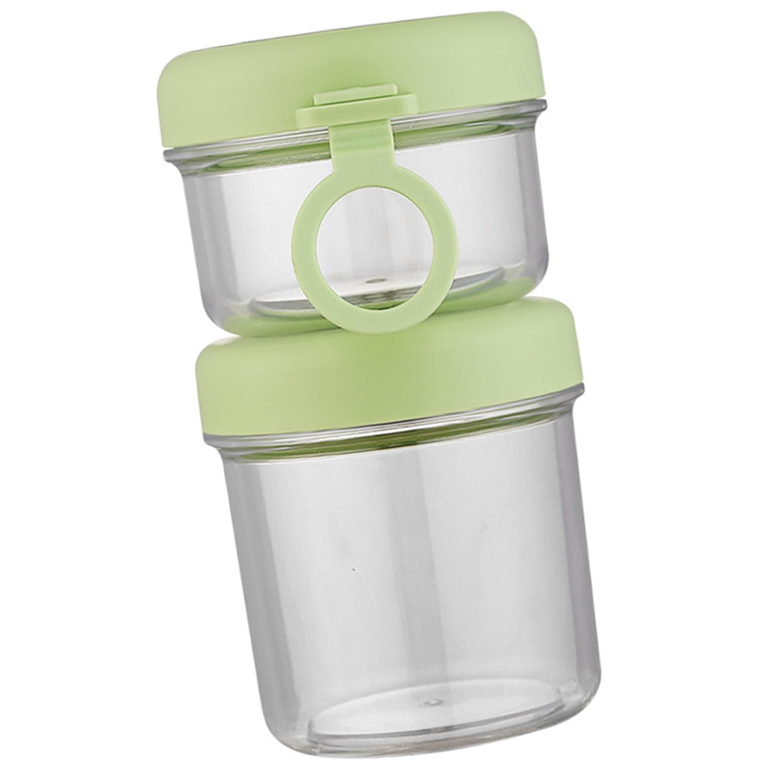 MALSSE Portable Breakfast Cup with Lid and Spoon for Students Worker and Travelers Seeking Convenience and Portable Breakfast Cup
