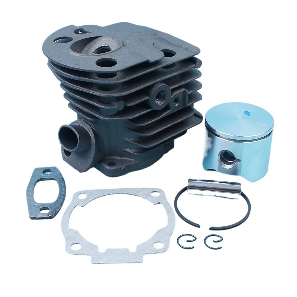 Pieza DE Recambio Kit de Junta de pistón de Cilindro Chapado de 45 mm Compatible con reemplazo de Motosierra F 500
