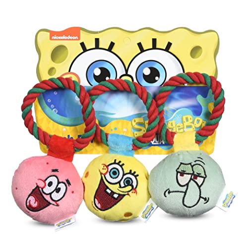 Spongebob Squarepants Holiday Ornaments Plush Dog Toys