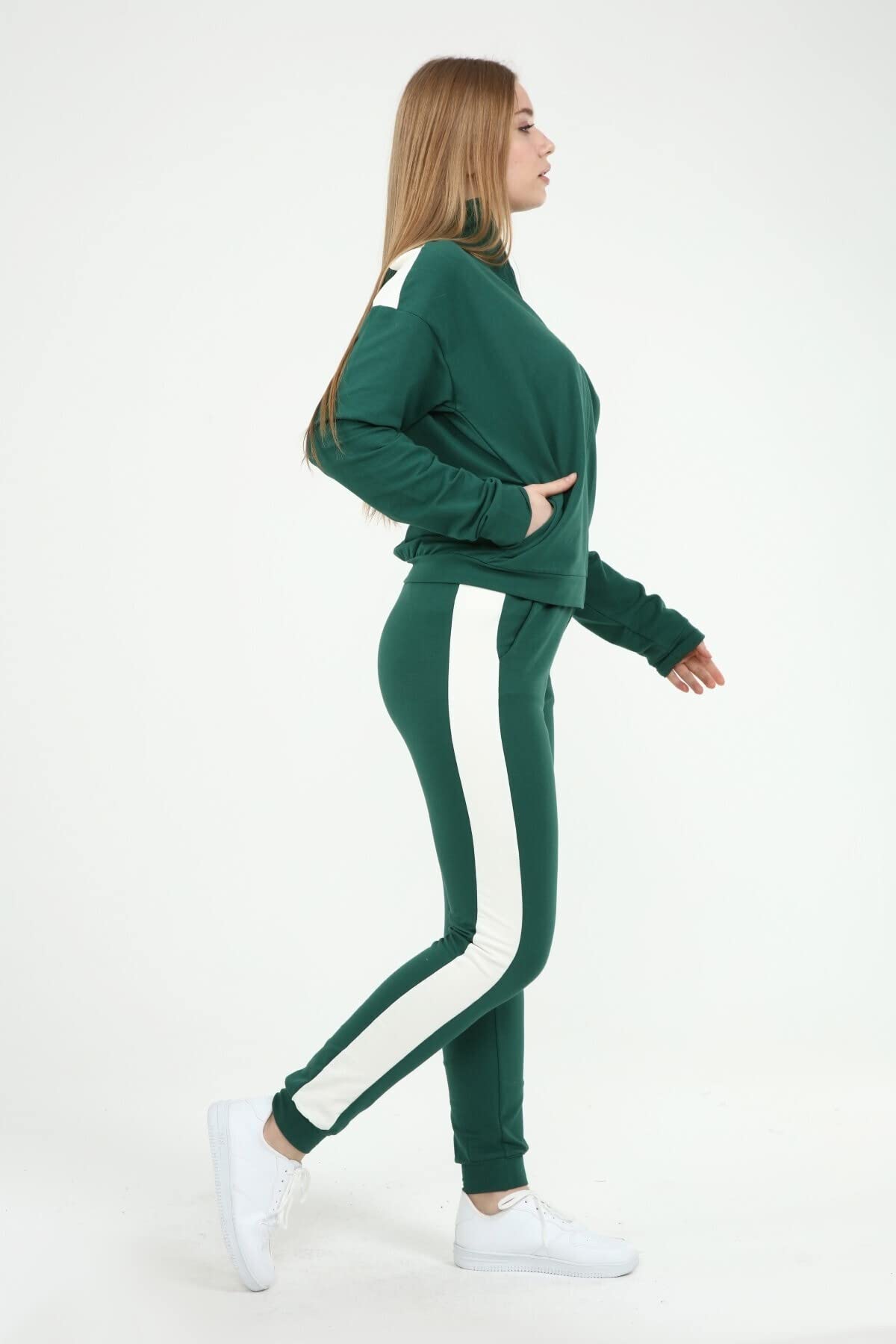Costumi Cosplay da donna, uomo e tuta per serie TV e cosplay costume gioco e moda Pullover Outfit Halloween e felpa.