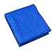 GGYMEI Rete Parasole Serre Antivento Panno Ombra Resistente al Tiro A Prova di Vento Anti età Tenda da Sole in Polietilene, 3 Colori, 17 Misure (Color : Blue, Size : 2X3M)