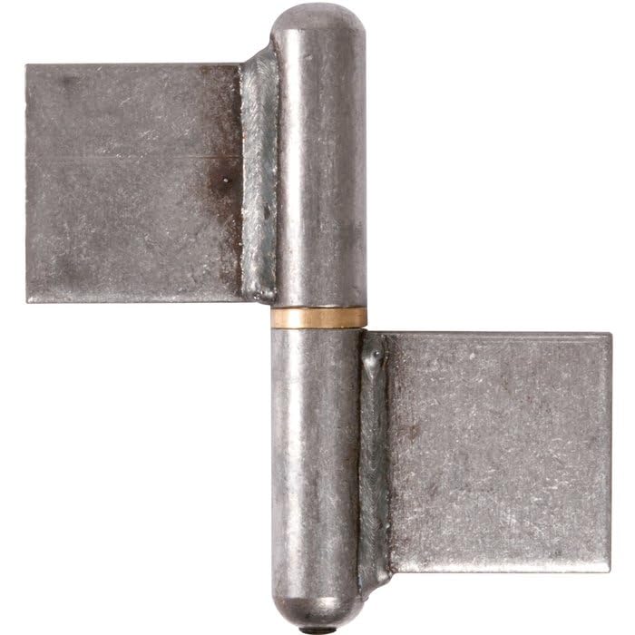 Paumelle à souder de 120 mm à noeud plat Clemenson pour rénover un portail