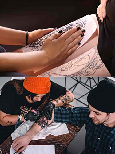 Cridoz TTP-03 Tattoo Transfer Paper, Cridoz 100 Sheets Tattoo Stencil Transfer Paper thumb #6