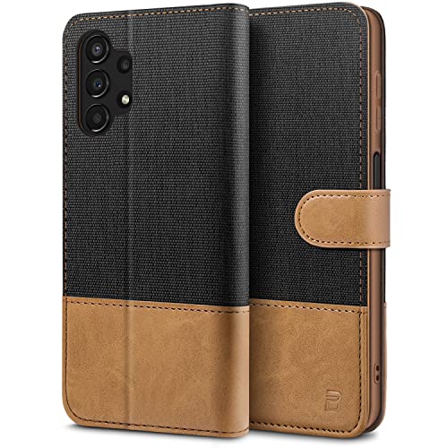 BEZ Coque pour Samsung A13 4G, Etui pour Samsung Galaxy A13 4G Housse en Cuir de Protection, Portefeuille en Cuir Polyuréthane, Crochet, Pochette pour...