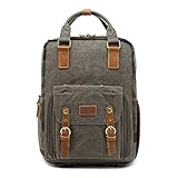 キヤノンニコンデジタル一眼レフカメラポータブルフラッシュ三脚レンズのカメラバックパック写真バックパック防水バックパック-ミリタリーグリーン-ミリタリーグリーン_M