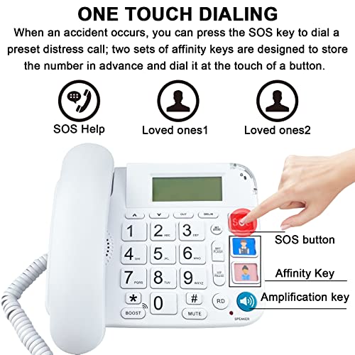 Big-Button-Phone-Corded-Telephone-with-Speaker-Hands-Free-Dial-Photo-Memory-Corded-Phone-SOS-Desk-Telephones-with-One-Button-Call-Digit-Numbers