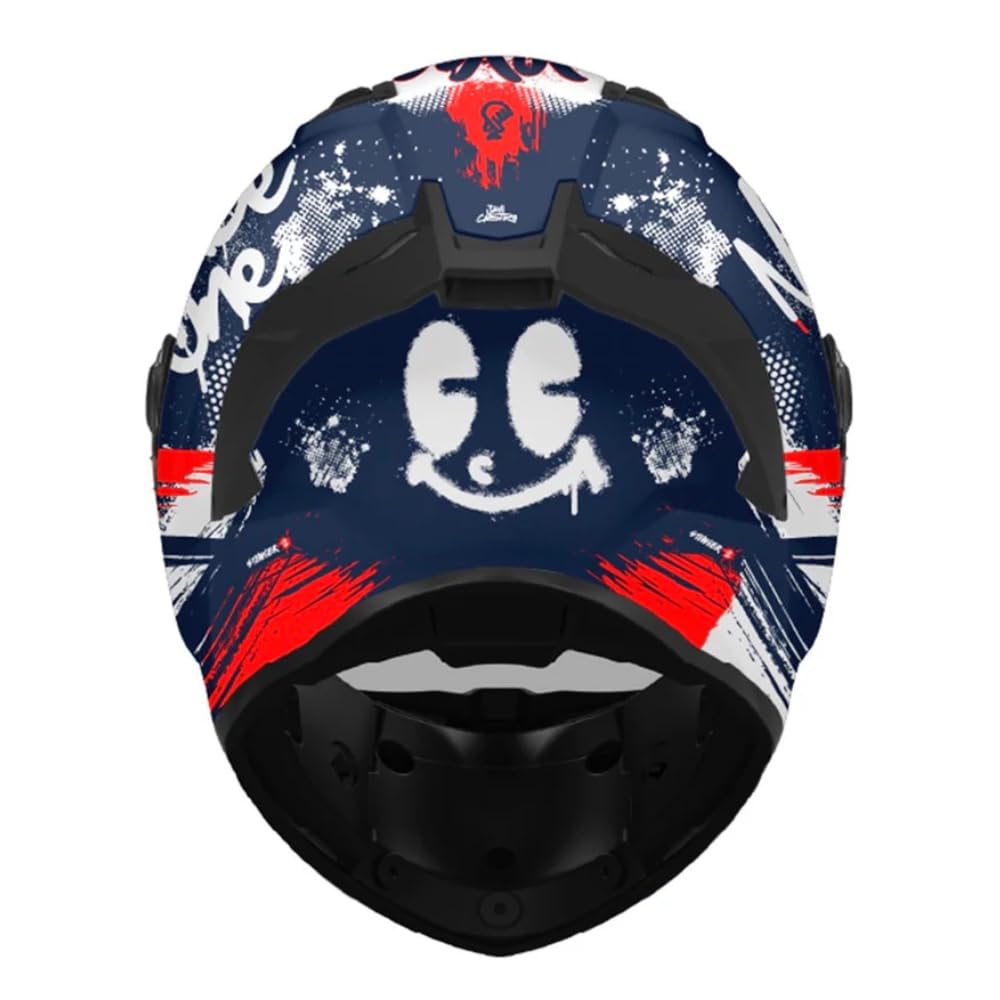 Mt Casco Infantil Stinger 2 Rocket Azul/rojo Medium