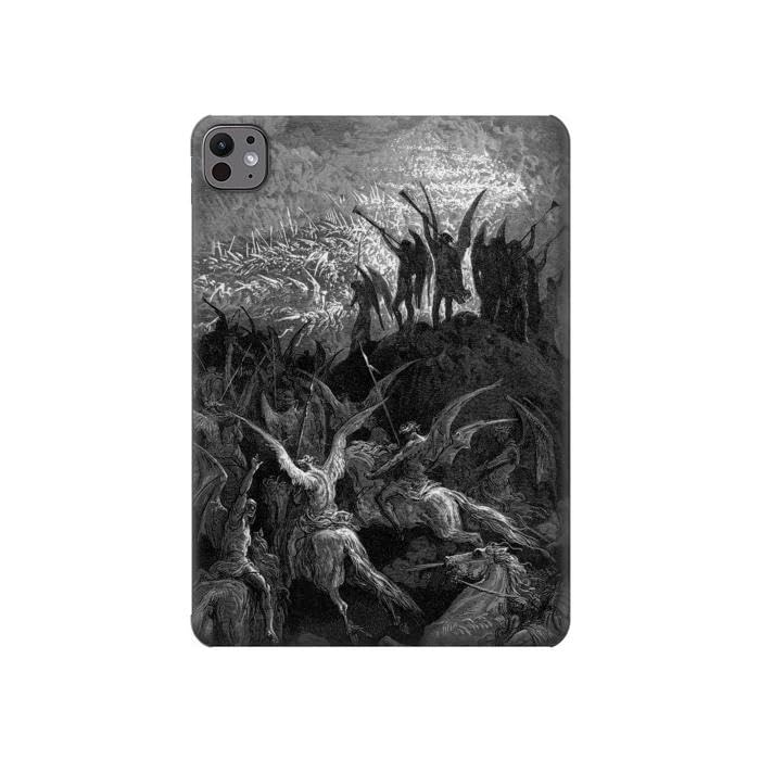 Coque pour iPad Pro 11 2025 Gustave Dore Paradise Lost Etui Housse Antichoc
