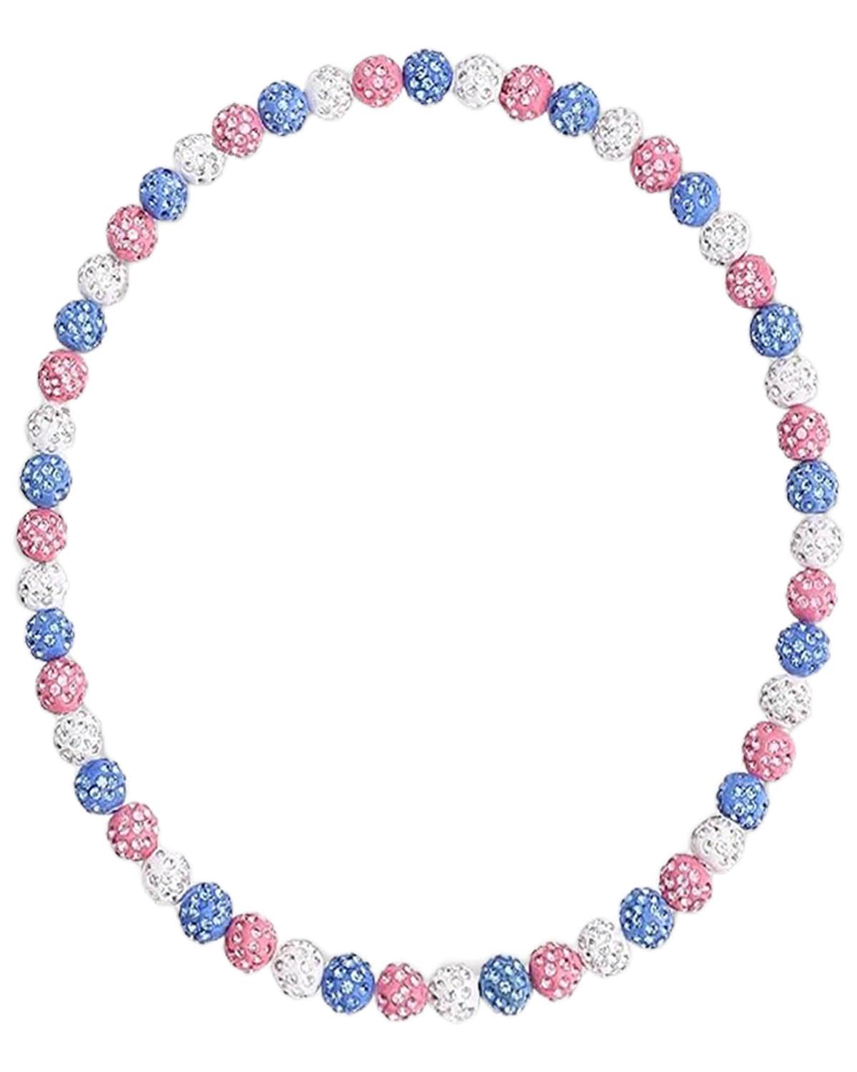 NEXIULT Baseball Bead Necklace, Baseball Necklace for Men, 16/18/20" Ice Necklace Cool Gifts, Rhinestone Bling Inspired Sports Jewelry