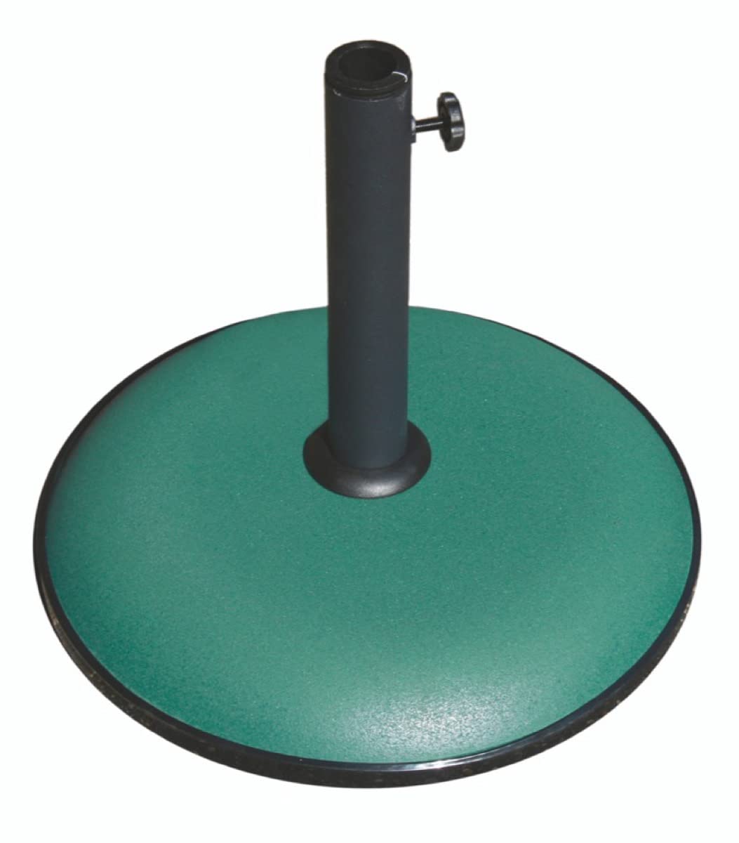 MAURY'S Base per OMBRELLONE Tonda (15 kg, Verde)