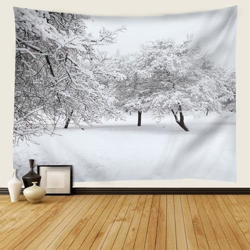Tapiz de invierno RDSGYZ para transformar las paredes de tu hogar 2