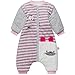 Bambino Sacco a Pelo con Maniche Lunche Asportabile 3.5 Tog Bambini Sacco Nanna Invernale Autunnale in Cotone Sacco a Pelo Gambe Separate 9-24 Mesi