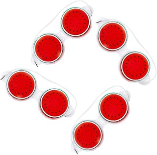 ADOCARN Pacote De 4 Unidades Máscara De Sono Refrescante Máscara De Dormir Relaxante Máscara De Olho De Resfriamento Almofadas De Olho De Gel De Olho Para Inchaço Bolsa De Gelo