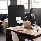 DECOLAB Room Partition Panel, Freestanding Portable Privacy Cubicle Partition for Offices, Classroom, Studio, Healthcare, Workspace, Scratch Resistance, 29