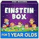 Einstein Box for 1 Year Old Boys/Girls | Gift Toys for 1 Year Old Kids | Board Books and Pretend Play Gift Pack | Learning and Educational Toys & Games (1 Box Set)