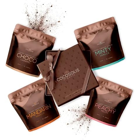 COCOSOLIS Set de exfoliantes de café y aceites esenciales Cover