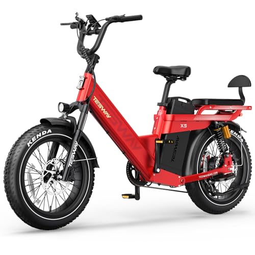 TESWAY 200Miles Ultra Long Range Step-Thru Electric Bike