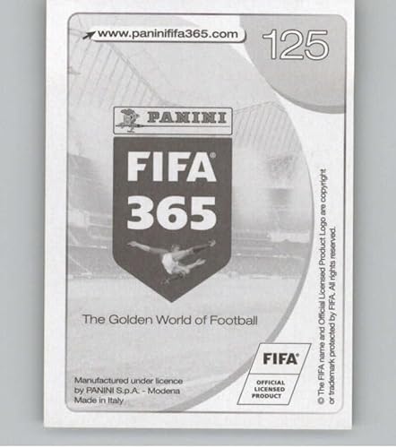Miniatura 2 de 2016-17 Panini FIFA 365 Stickers #125 Leicester City logo GOLD Leicester City Official Soccer Album Sticker in Raw (NM or Better) Condition