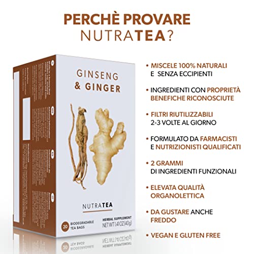 Nutra Tea Ginger & Ginseng Tea thumb #2