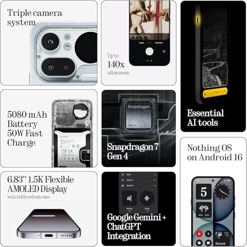 Image of Nothing Phone (4a) Pro (Silver, 12GB, 256GB)