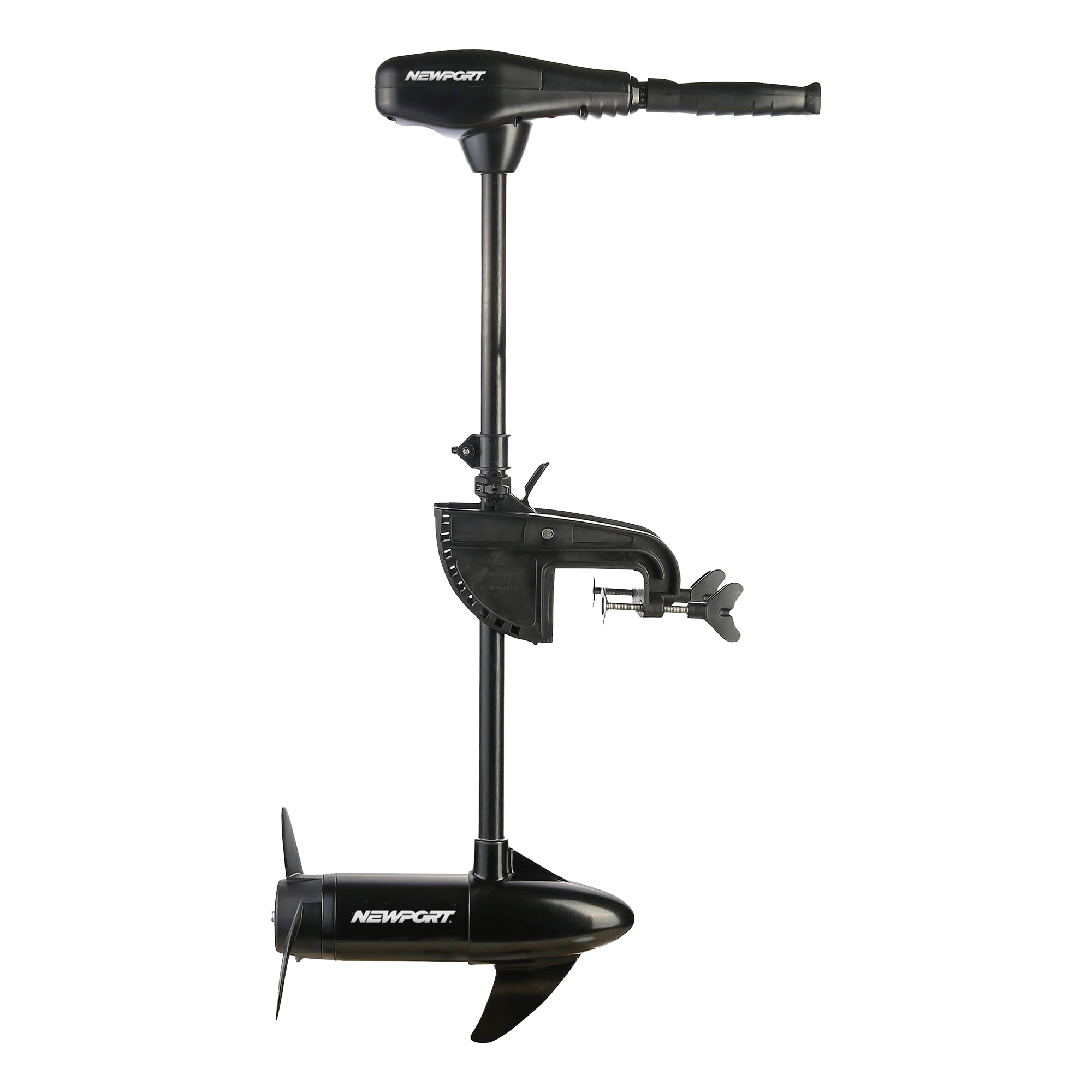 Newport NV-Series Thrust Saltwater Transom Mounted Trolling Electric Trolling Motor w/LED Battery Indicator