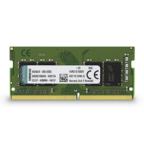 LOXg Kingston m[gPCp DDR4 2133 (PC4-17000) 8GB CL15 1.2V Non-ECC SODIMM 260pin KVR21S15S8/8 ivۏ