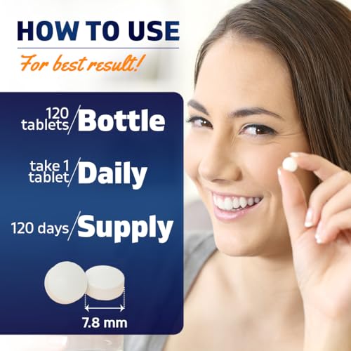 Vitamatic Acidophilus Probiotic - 10 Billion CFU - 5X Potency - Daily Probiotic Supplement, Supports Digestive Health - 120 Tablets - Image 4