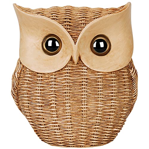 Figurine de chouette décorative, hibou, statue de chouette, sculpture, chouette, décoration, figurines d'animaux, décoration vintage, chouettes, cadeaux pour les amateurs de chouettes