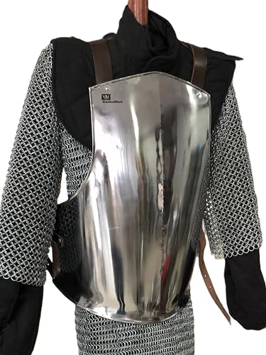 NauticalMart Polished Steel Breastplate Cuirass Body Armor Halloween Costume