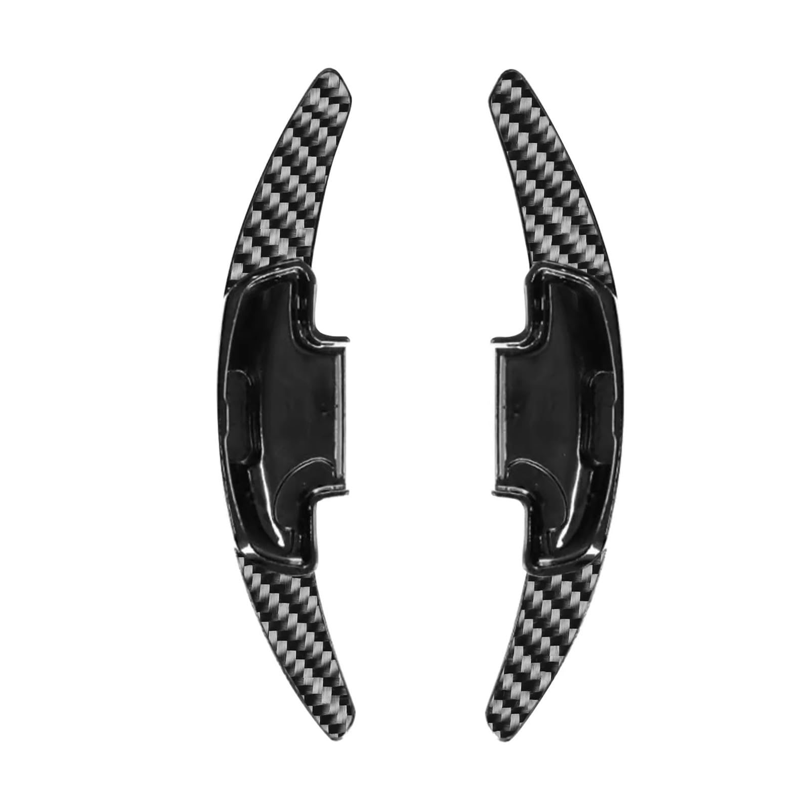 QBKGMEWCA Control Modification Interior Sticker Compatible for Carbon Fiber Shift Paddles Accessories(Type5)