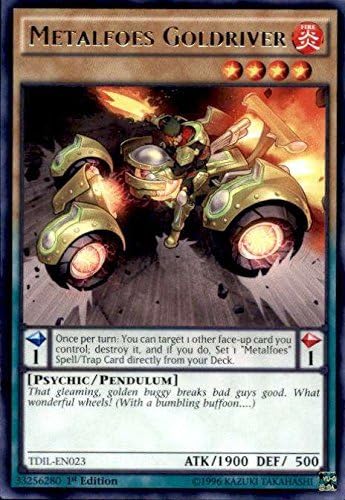 YU-GI-OH! - Metalfoes Goldriver (TDIL-EN023) - La Ilusión Oscura - 1ª Edición - Raro