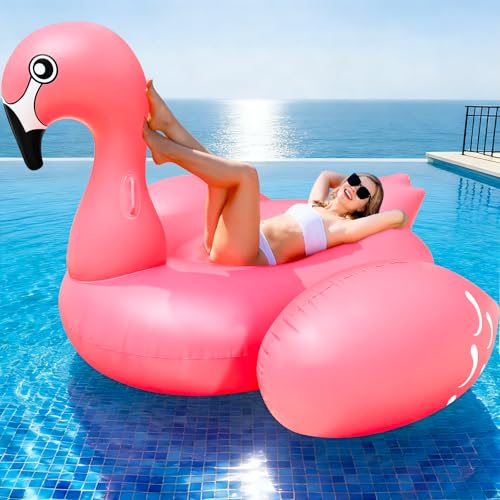 TURNMEON 102' Giant Flamingo Pool Float Inflatable...