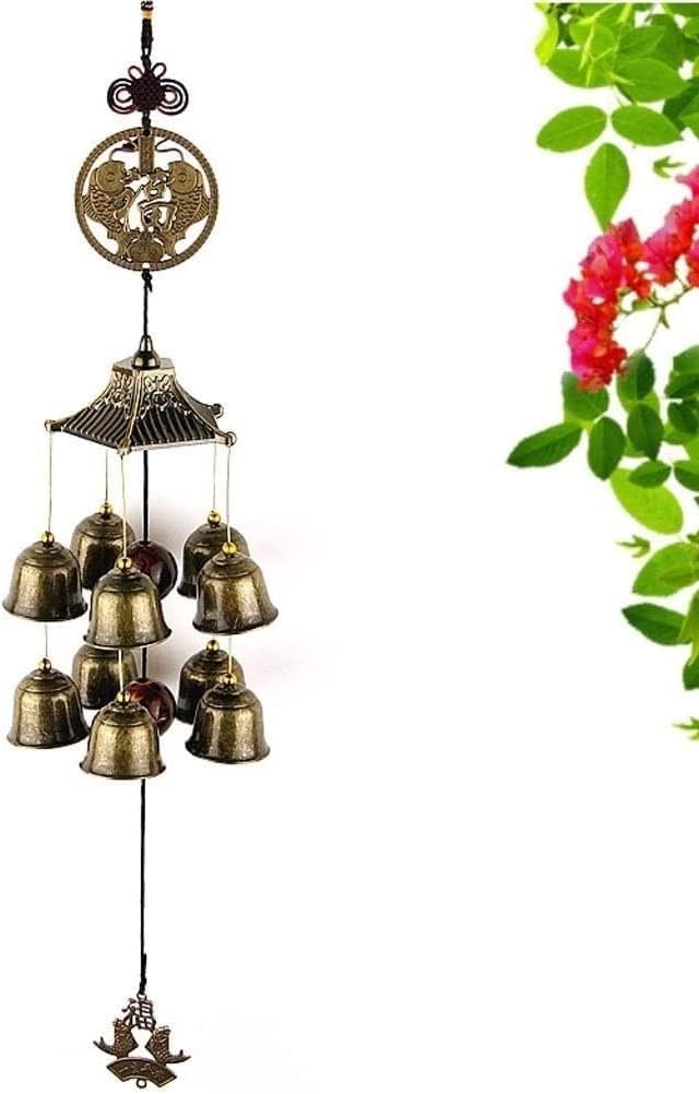 Dzwonki Wietrzne, Chińskie Dzwonki Wietrzne Feng Shui W Stylu Vintage, Wiszące, Pasujące Do Trawnika, Patio, Wystroju Domu